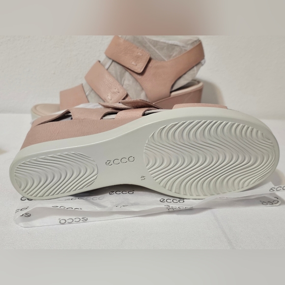 NEW Ecco shape wedge plateau sandal size 10-10.5 - Picture 4 of 5